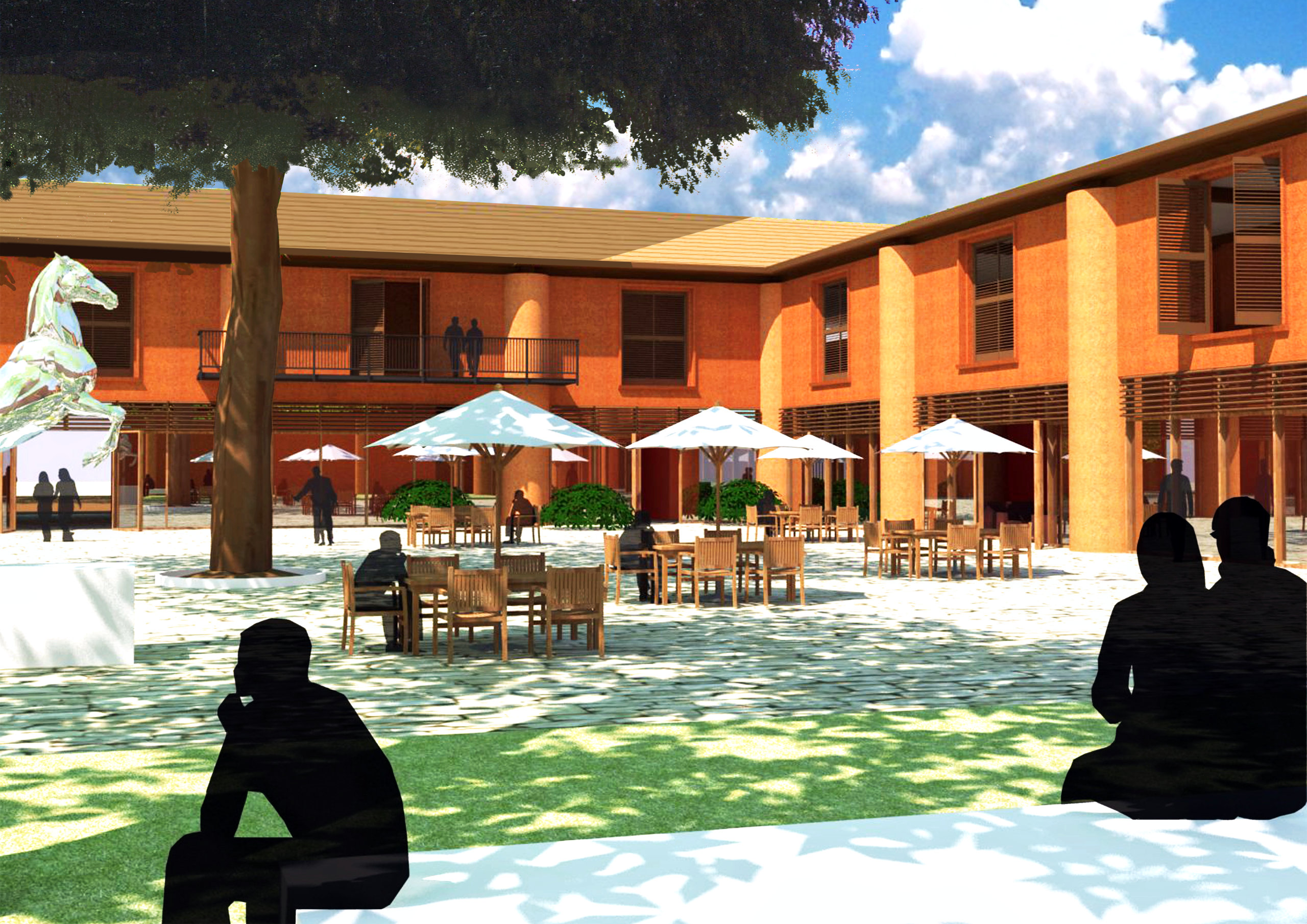 Camino_Real_Country_Club_Courtyard_View