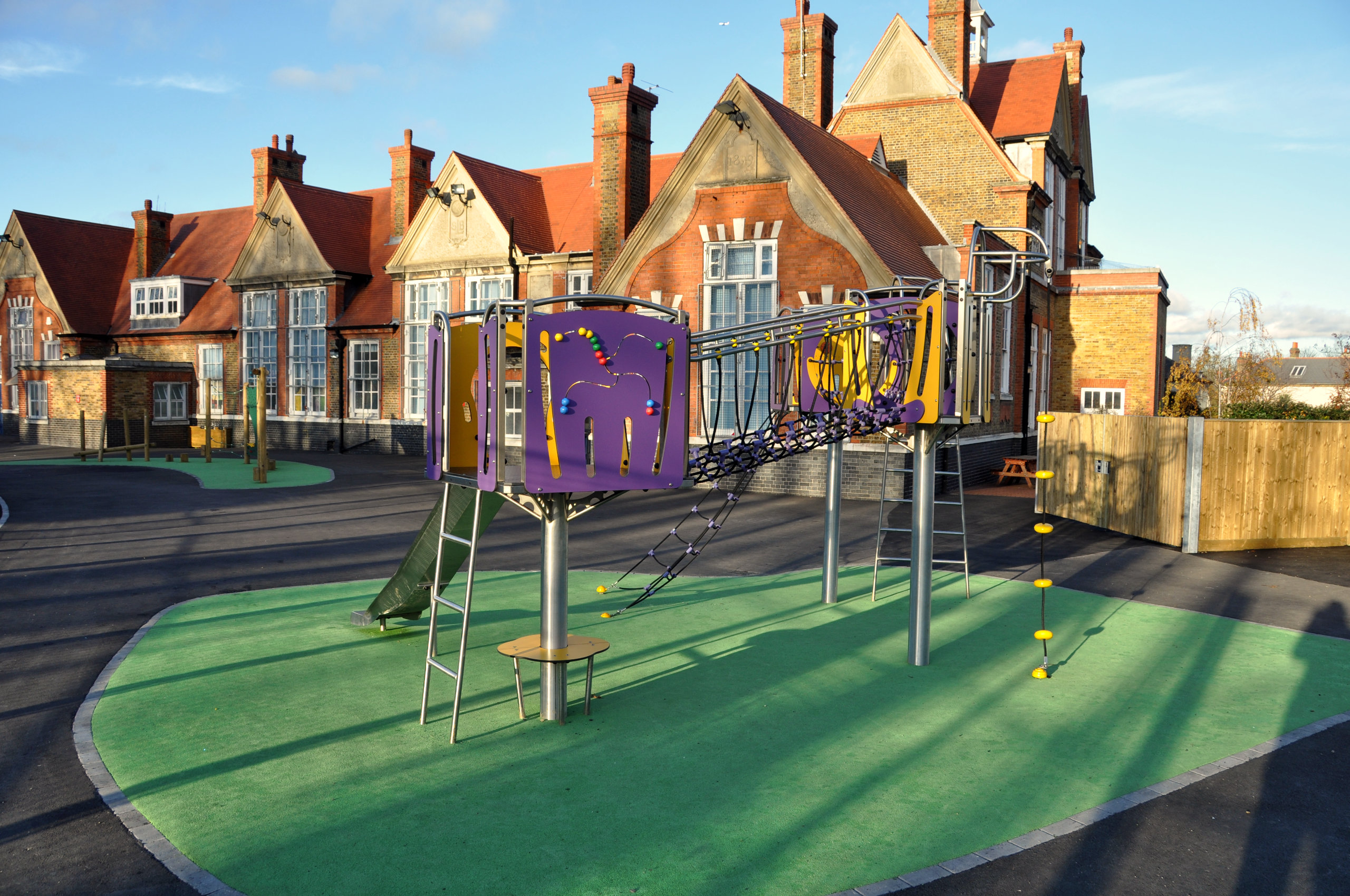New Playground, Rosendale Primary School, West Dulwich