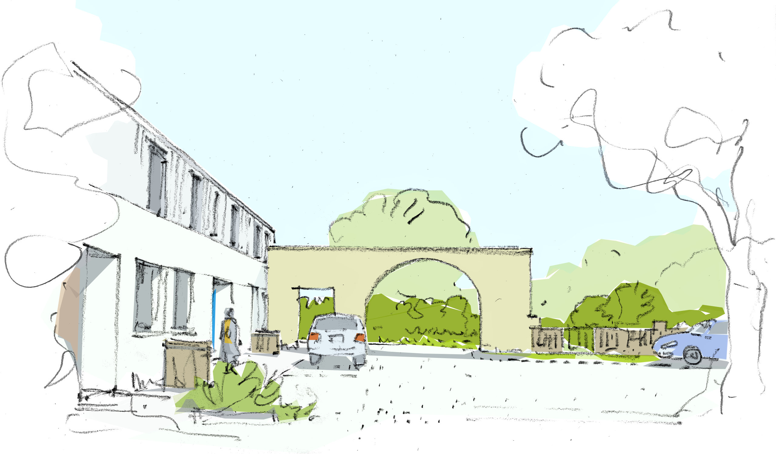 Caldecott_Housing_Rutland_Sketch_View
